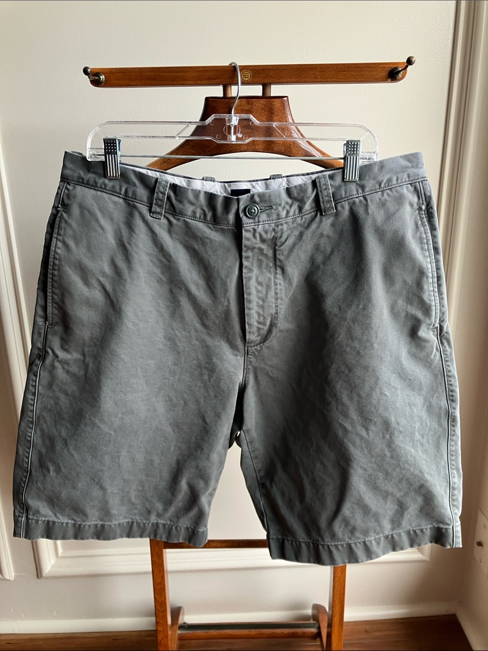 J Crew Men's Gray Casual Chino Shorts